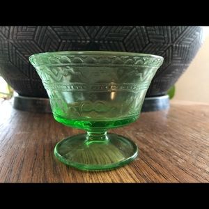 12 Adorably dainty Patrician depression glass